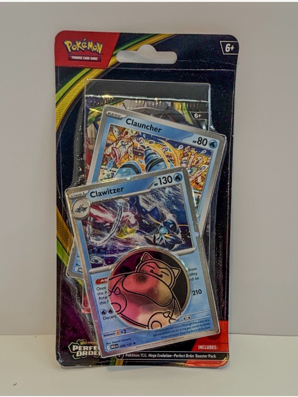 Pokémon TCG Mega Evolution: Perfect Order Booster Pack 10 Cards